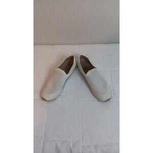 Naturalizer Lafayette French Knit Slip On Sneaker White Sz 9.5 M